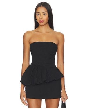 Bec & Bridge Rowena Strapless Top - Black