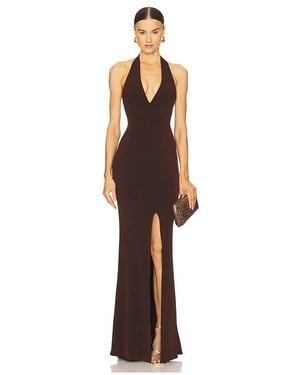 Nookie Illegal Halter Gown - Red