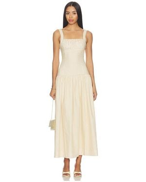 Line & Dot Noemi Maxi Dress - White