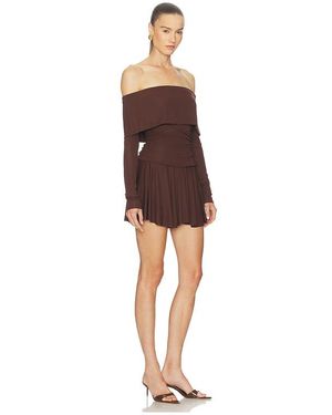 Camila Coelho Soraia Mini Dress in Black | Lyst