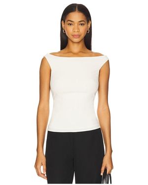 St. Agni St Agni Slim Bateau Top - White