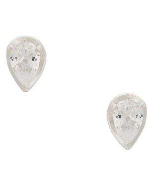 Mazin Jewels Center Stage Studs - Metallic