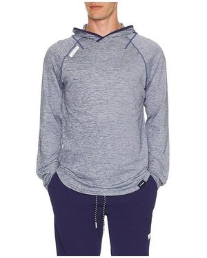 Legends Enzo Long Sleeve Tee Hoodie - Blue