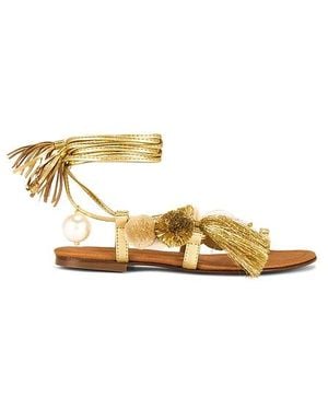 Alameda Turquesa Bondi Sandal - Metallic