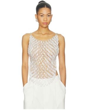 MAY MASHIAH Sadie Top - White
