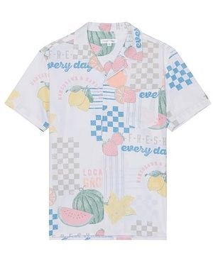 Vintage Summer Hemd - Weiß