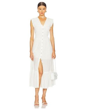 Free People Desert Dazed Midi Dress - White