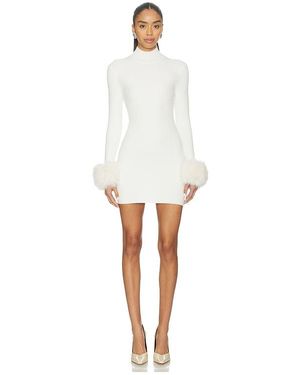 Lovers + Friends Noa Faux Leather Mini Dress in Red | Lyst
