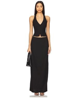 ALL THE WAYS Zephyra Skirt Set - Black