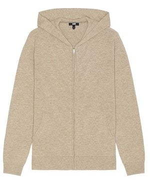 PAIGE Swanson Full Zip Jumper - Natural