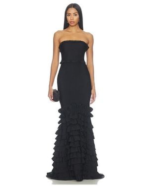 Lovers + Friends Elarra Bandage Gown - Blue