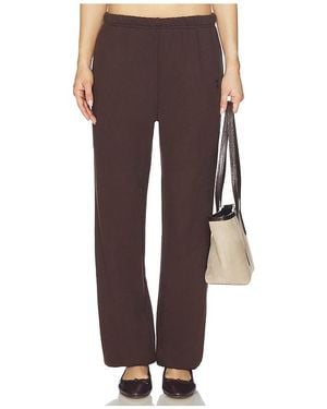 ÉTERNE Boyfriend Pocket Sweatpant - Brown