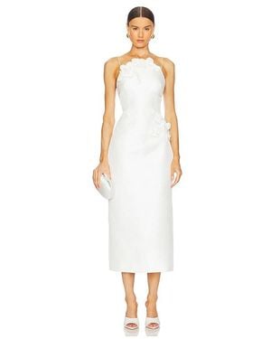 Acler Bilston Midi Dress - White