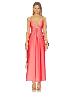BOAMAR Verona Long Dress - Red
