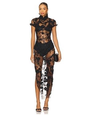 SAU LEE Kleid Charlize - Schwarz