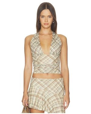 Madison The Label Agnes Top - Natural