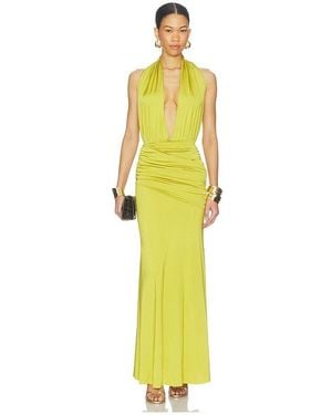 Casona La Do?A Dress - Yellow