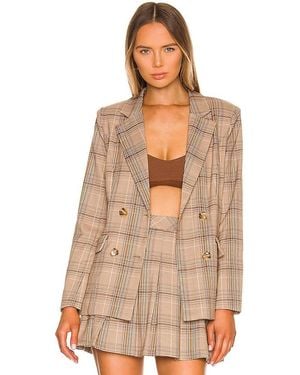 MAJORELLE Rhea Blazer - Brown