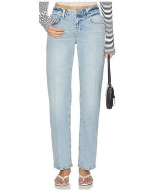 7 For All Mankind Calie Straight Jean - Blue