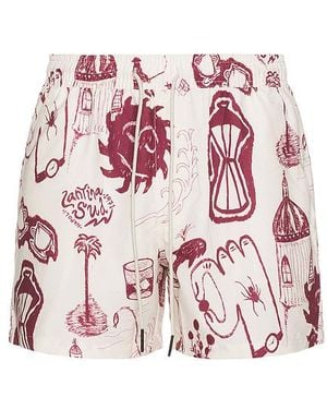 Oas Cantina Swim Shorts - Pink