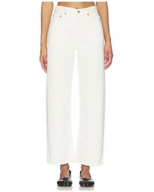Agolde Pierna Ancha Arc En Color Crema Talla (También En 25, 26, 27, 28, 29, 30, 33) - Blanco