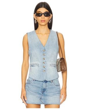 Blank NYC Weste - Blau