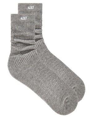 437 The Scrunch Sock - Gray