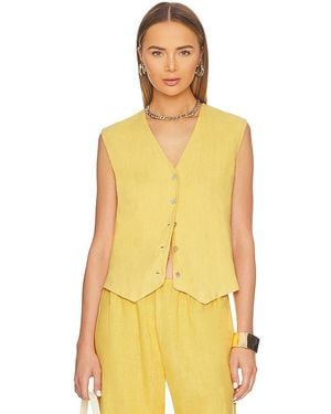 DONNI. Vest - Yellow