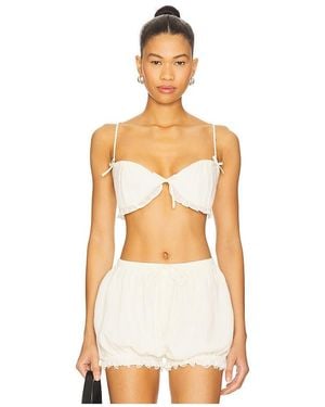 MAJORELLE Lindy Bra Top En Talla En - Blanco