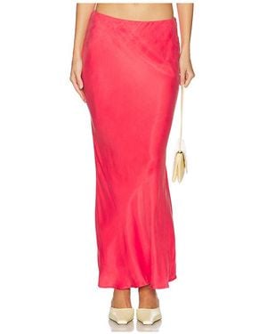 For Love & Lemons Lena マキシスカート - ピンク