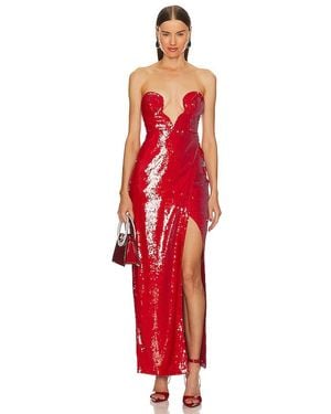 Michael Costello X Revolve Giselle Dress - Red