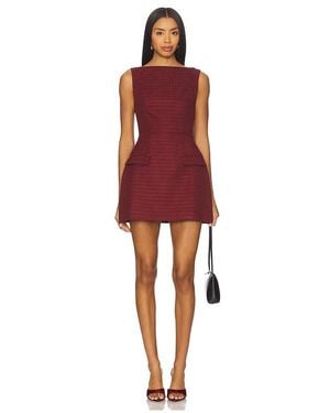 Amanda Uprichard Banco Dress - Red