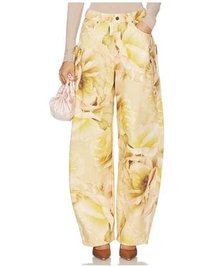 AFRM The Hr Chippy Barrel Pant - Metallic