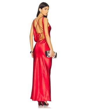 Runaway the Label Adair Maxi Dress - Red