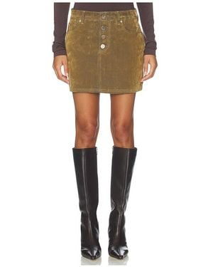 ALIGNE Corrie Flok Mini Skirt - Multicolour