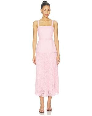 Astr Caitlin Dress - Pink