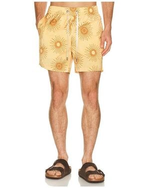 Onia Charles 5 Swim Trunk - Yellow