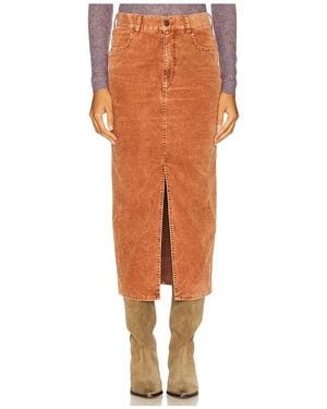 Isabel Marant Odalie Skirt - Orange