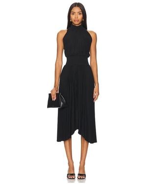 A.L.C. Renzo Pleated Dress - Black