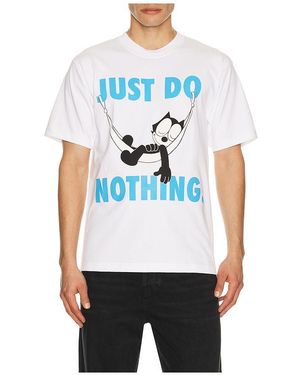 Market X Felix The Cat Do Nothing Tee - White
