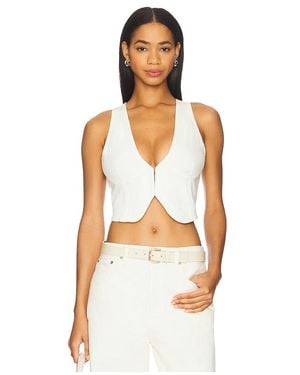 GOOD AMERICAN Chaleco En Color Blanco Talla En - Multicolor