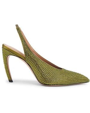 The Attico Bomba Viper En Color Verde Talla En