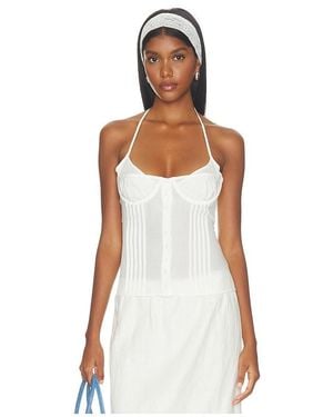 Miaou Cassandra Top - White
