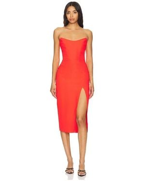 Amanda Uprichard Chamberlain Dress - Red