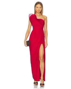 Gaurav Gupta Vestido Gown En Color Rojo Talla (También En 4)