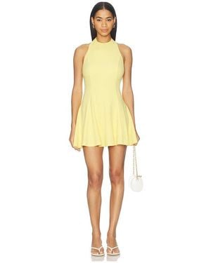 MORE TO COME Geneva Mini Dress - Yellow