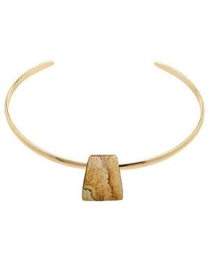 Ronny Kobo Bengali Necklace Cuff - White