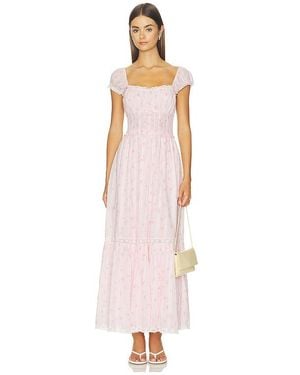 LoveShackFancy Lyssara Dress - White