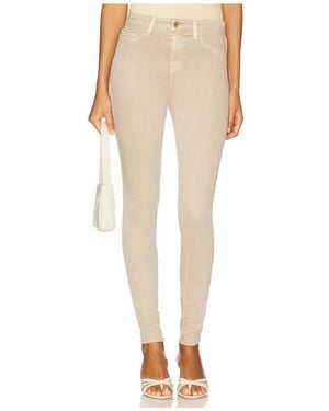 L'Agence Marguerite High Rise Skinny Jeans - Natural