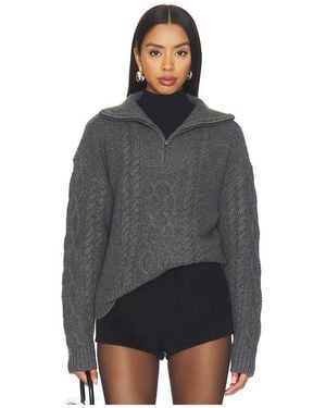 THE GARMENT Como Zip Sweater - Black